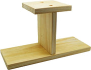 Sostegni per piante in legno di pino - 3 posti piccola base per piante - base per fiori - formato allungato - 25x95x145cm
