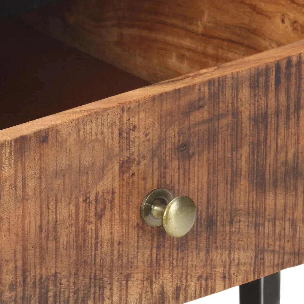 Tavolino da Salotto 90x50x40 cm in Legno di Acacia Grezzo 320912