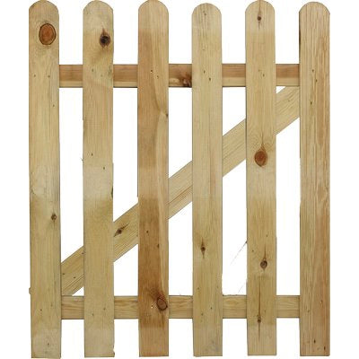 CANCELLETTO LEGNO MAXI 100 EURO  PINO IMPREGNATO 6+3 LAMELLE CM 100 H.CM 100