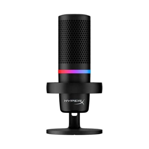 HyperX DuoCast – Microfono USB (nero) – Illuminazione RGB