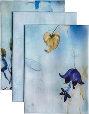 Set di 3 asciugamani da cucina multifunzionali in cotone 100%, set da bar, primavera/estate (50 cm x 70 cm)