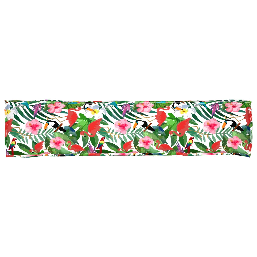 Cuscini per panchina 2 pezzi Tropical Jungle 180x40x8 cm Tessuto Oxford