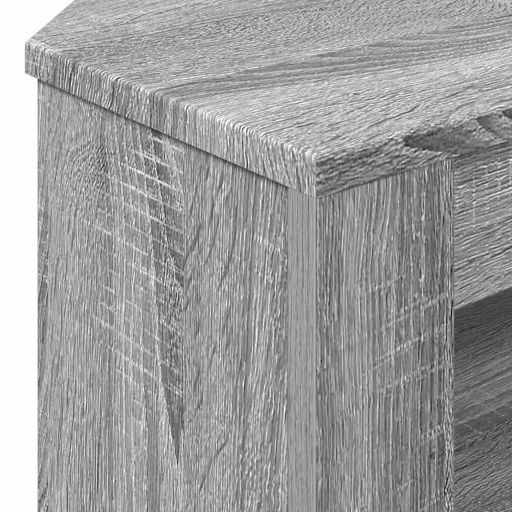 MobileTVAngolare 102 x 40,5 x 45 cm Grigio Sonoma 889781