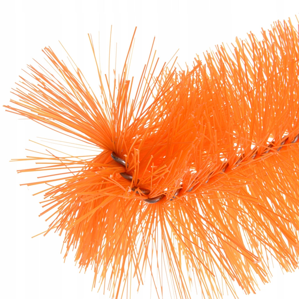Spazzola KADAX per lavare palloncini, damigiane, contenitori in vetro da galloni, lunga 110 cm, flessibile.