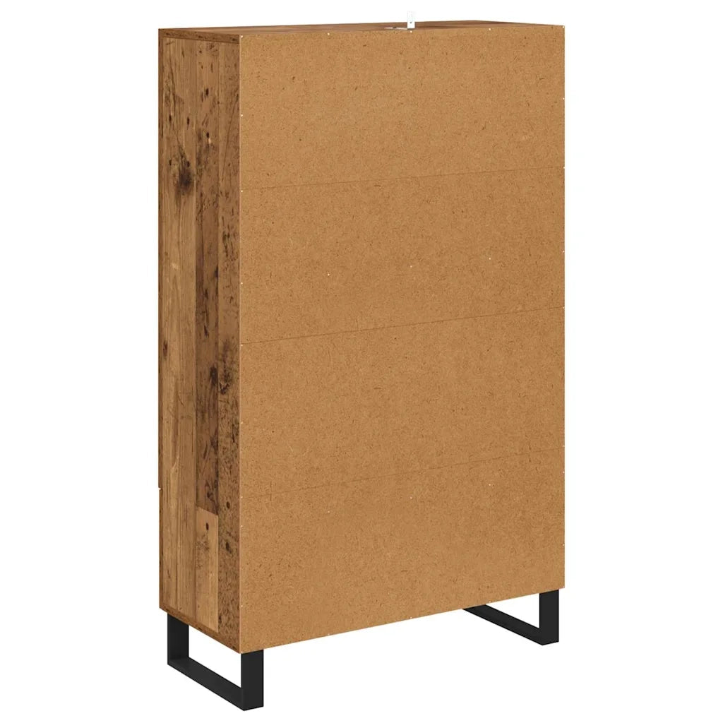 Credenza | Madia | Buffet da pranzo | Armadio da pranzo Legno vecchio 69,5 x 30 x 115 cm Legno multistrato