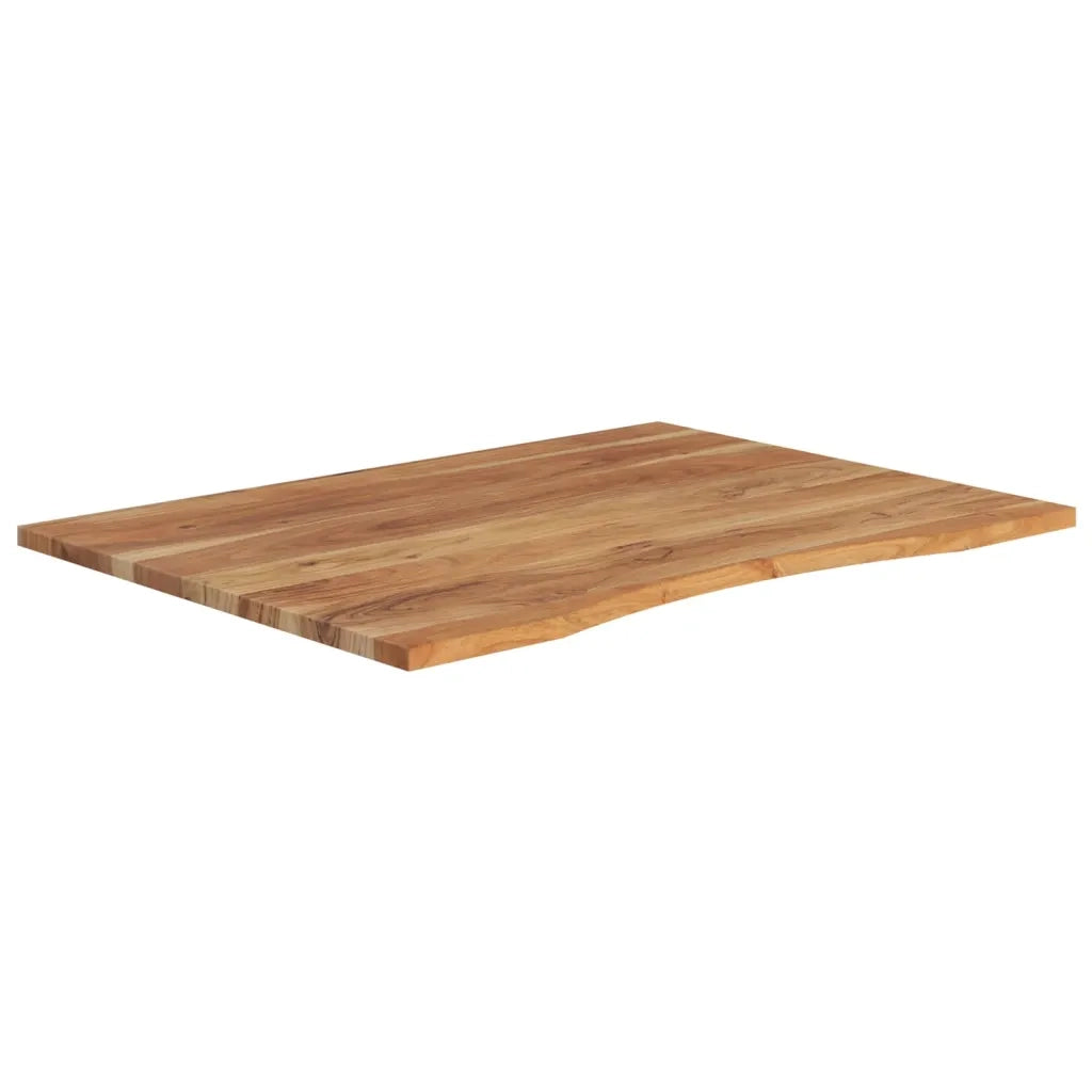 vidaXL Piano Scrivania 100x80x2,5cm Rettangolare Legno Massello Acacia