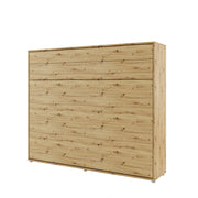 LETTO 14 160x200 ORIZZONTALE ROVERE ARTIGIANALE