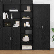Armadietto Rovere Nero 50 x 41 x 185 cm Legno multistrato 3403212