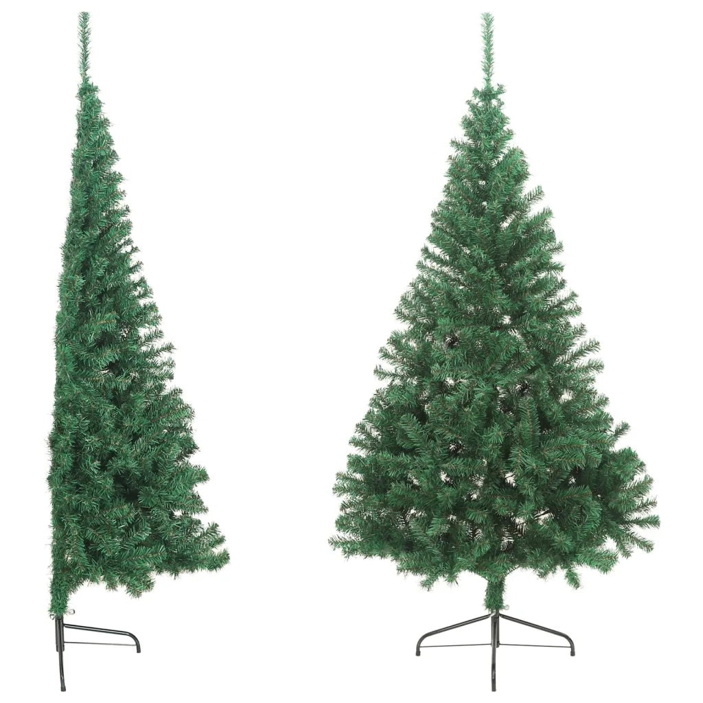 Albero di Natale Artificiale a MetÃ  Supporto Verde 240 cm PVC cod mxl 17238