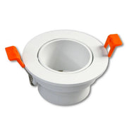 Trade Shop - Portafaretto Foro Profondo Incasso Per Faretto Bianco Illuminazione Soffitto P22 -