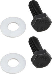 Attacco per sella di sterzo - Lavatubo - Set da 2 pezzi - M8 - Compatibile con Minimoto e ATV Pocket - 47 49cc