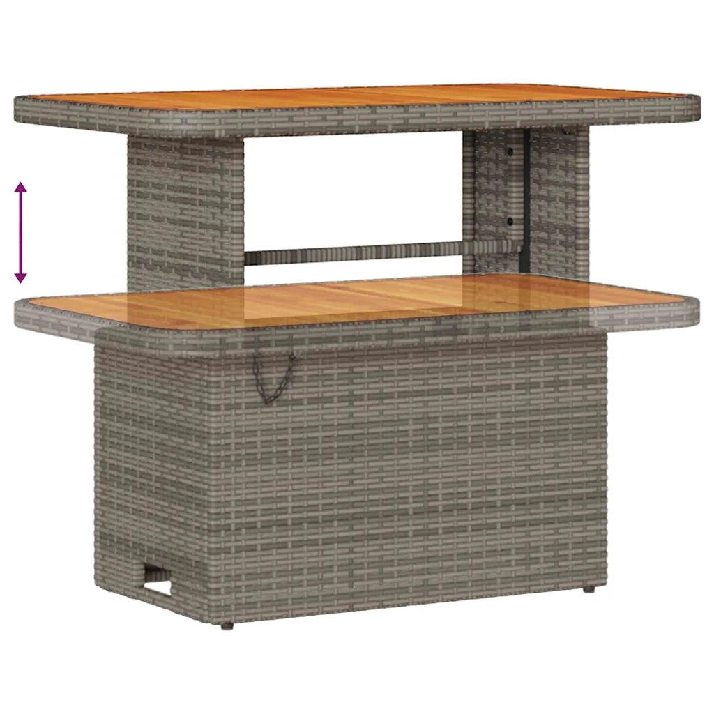 Set Divano da Giardino 13 pcs Grigio polyrattan 3361938