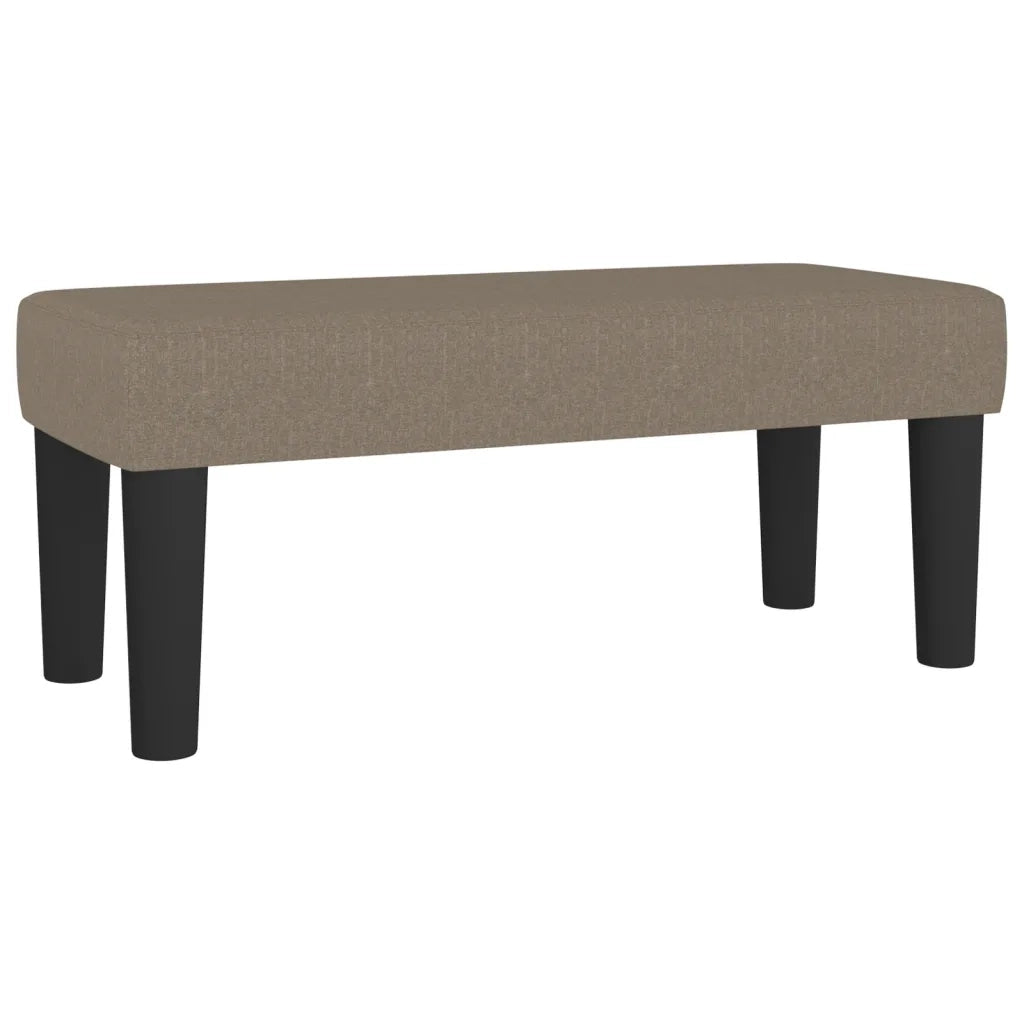 Giroletto a Molle con Materasso Tortora 90x190 cm in Tessuto 3136801