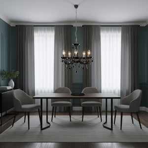 Lampada Da Soffitto Ebt002-5cp Black