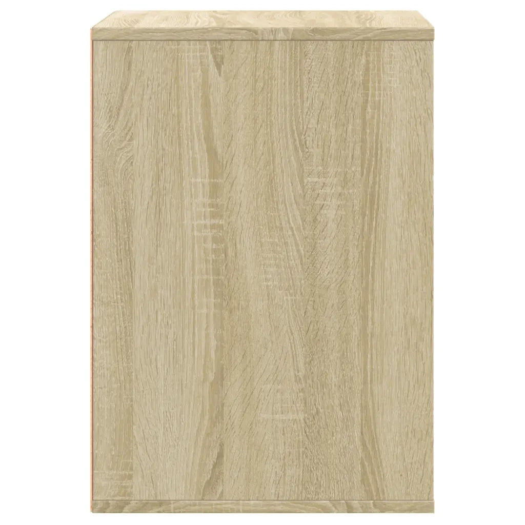 vidaXL Cassettiera Angolare Rovere Sonoma 60x41x58cm Legno Multistrato