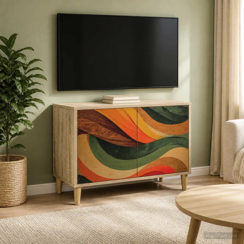 Mobile TV BONN 69 x 33 x 50 cm Sonoma Legno ingegnerizzato 8007001