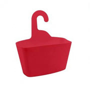 Trade Shop - Cestino Porta Oggetti Appendere Organizer Rettangolare Impermeabile Rosso 69909 -