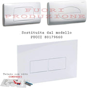 KIT PLACCA SARA SP. 12 MM PER CASSETTE PUCCI DAL 1992 AL 2010- Bianco- PUCCI- pezzi 1