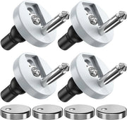 Scharnieri per Toilet, Installazioni per Toilet per Soglia, Installazioni per Soglia per Toilet, Scharnieri per Soglia per Toilet Universali, 4-Pack