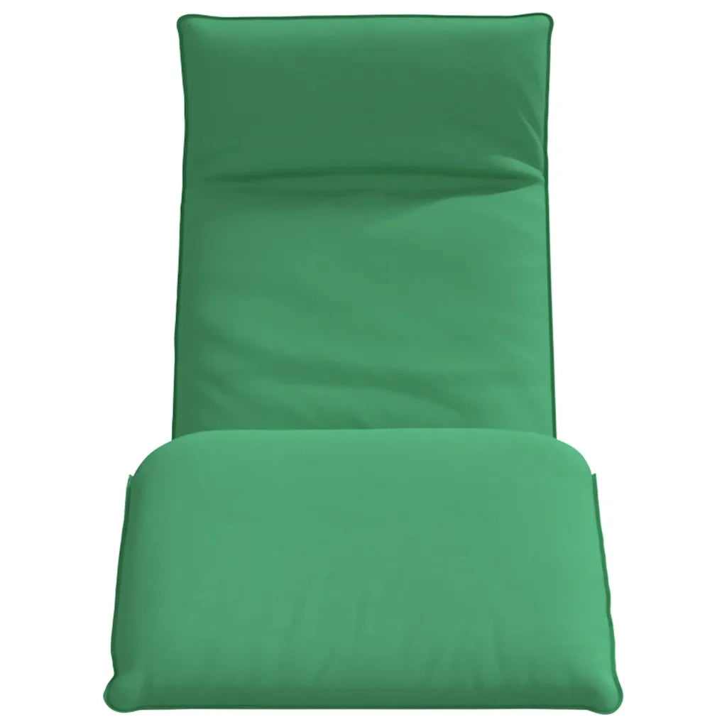 Lettino Pieghevole Verde 175x54x8,5 cm in Tessuto Oxford 4019751