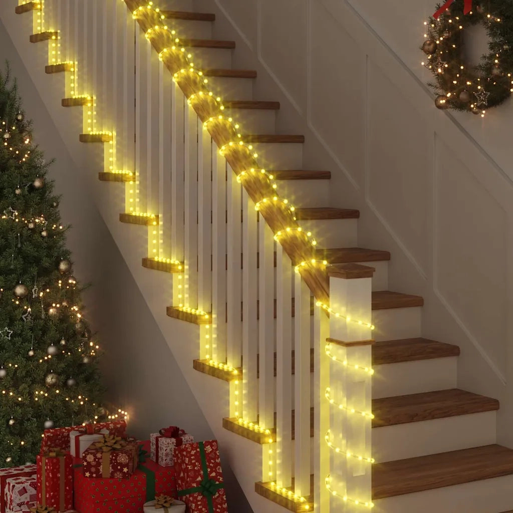 Luce a corda con 1200 LED Bianco caldo 50 m PVC CFW7514061