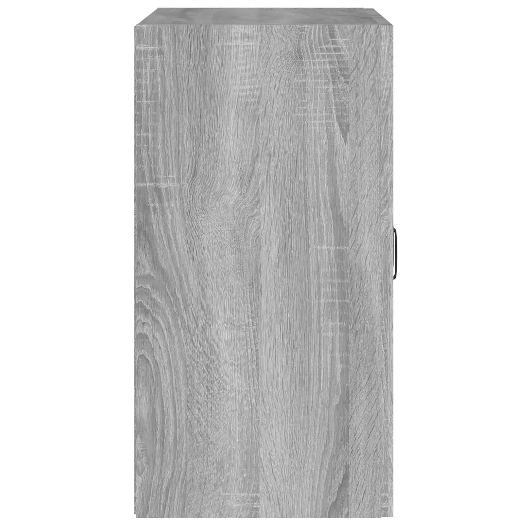 Mobiletto a muro moderno con ampio spazio contenitivo 60 x 31 x 60 cm legno composito grigio 02_0048344