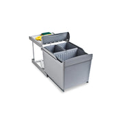 Porta-cravatte laterale estraibile, Anodizzato opaco, Tecnoplastica e Alluminio
