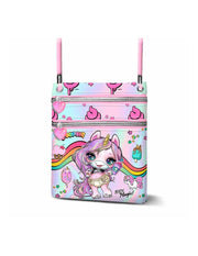 BORSA A TRACOLLA ACTION MINI VERTICAL POOPSIE SLIME POOPSIE SLIME SURPRISE ROSA SURPRISE MAGIC - ZENCOCCO