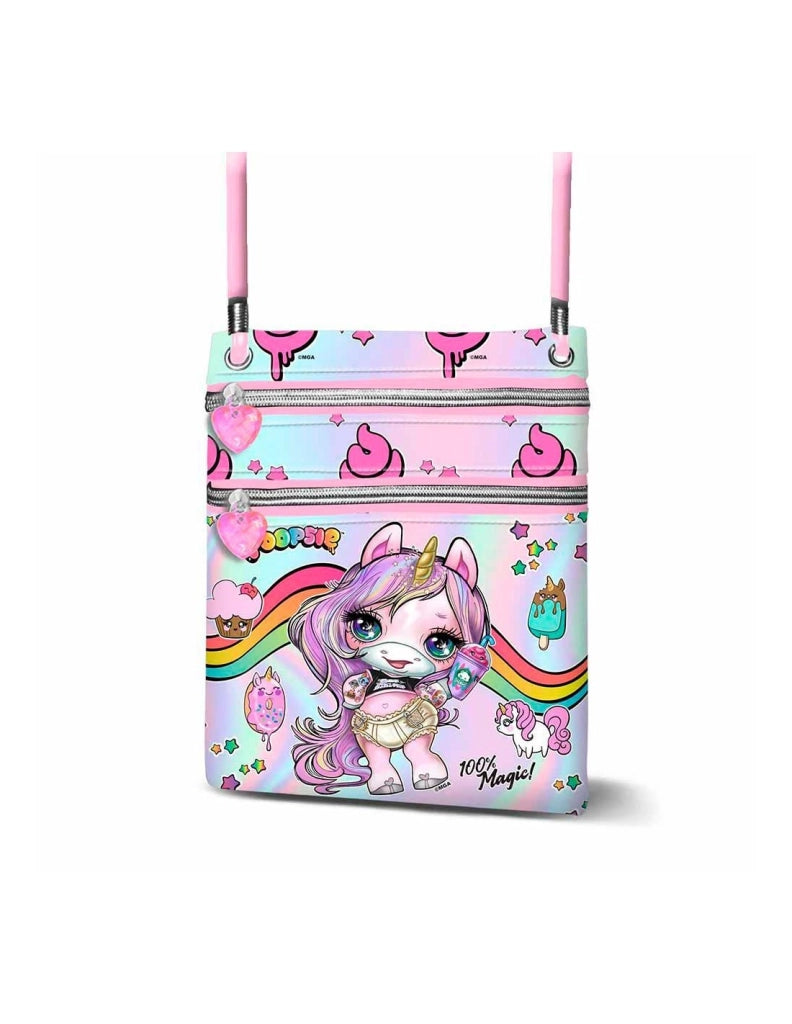BORSA A TRACOLLA ACTION MINI VERTICAL POOPSIE SLIME POOPSIE SLIME SURPRISE ROSA SURPRISE MAGIC - ZENCOCCO