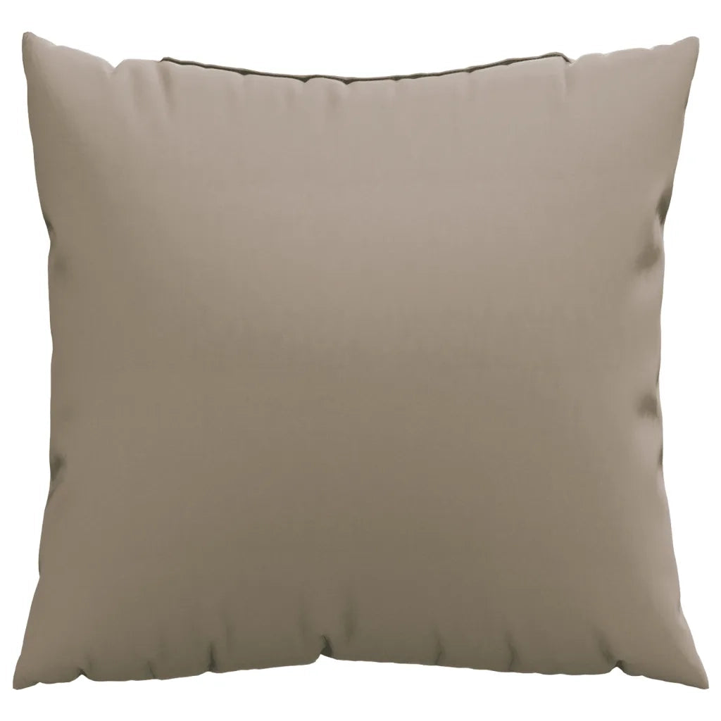 vidaXL Cuscini per Divano 4 pz Tortora 50x50 cm in Tessuto