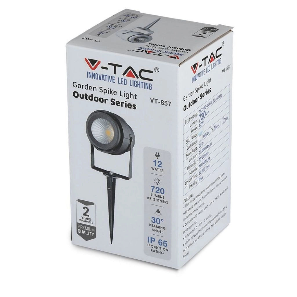 Lampada a spike da giardino a LED da 12 W Green