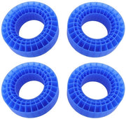Accessori per Crawler 1/10 - 4-pack di Gomme in Silicone - Impermeabili - Resistenti alle Temperature - Facili da Installare - Accessori per Crawler 1/10 - Adattamento Perfetto - Banda per RC