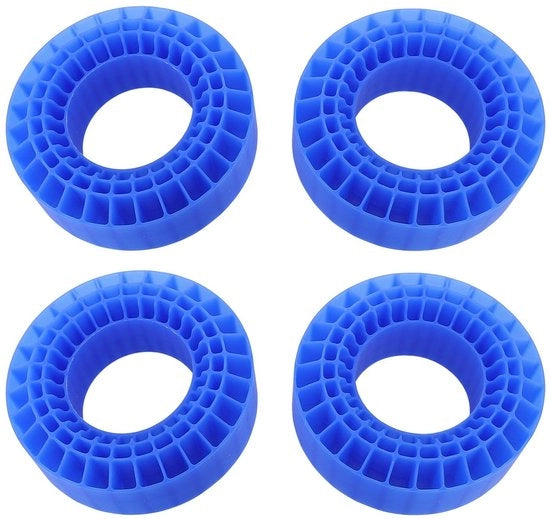 Accessori per Crawler 1/10 - 4-pack di Gomme in Silicone - Impermeabili - Resistenti alle Temperature - Facili da Installare - Accessori per Crawler 1/10 - Adattamento Perfetto - Banda per RC