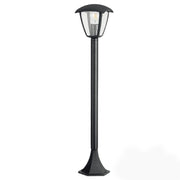 Trade Shop - Lampione Da Giardino 86 Cm Lanterna Da Terra Per Vialetti Con Attacco E27 Ip44 819pb-b860 - Grigio