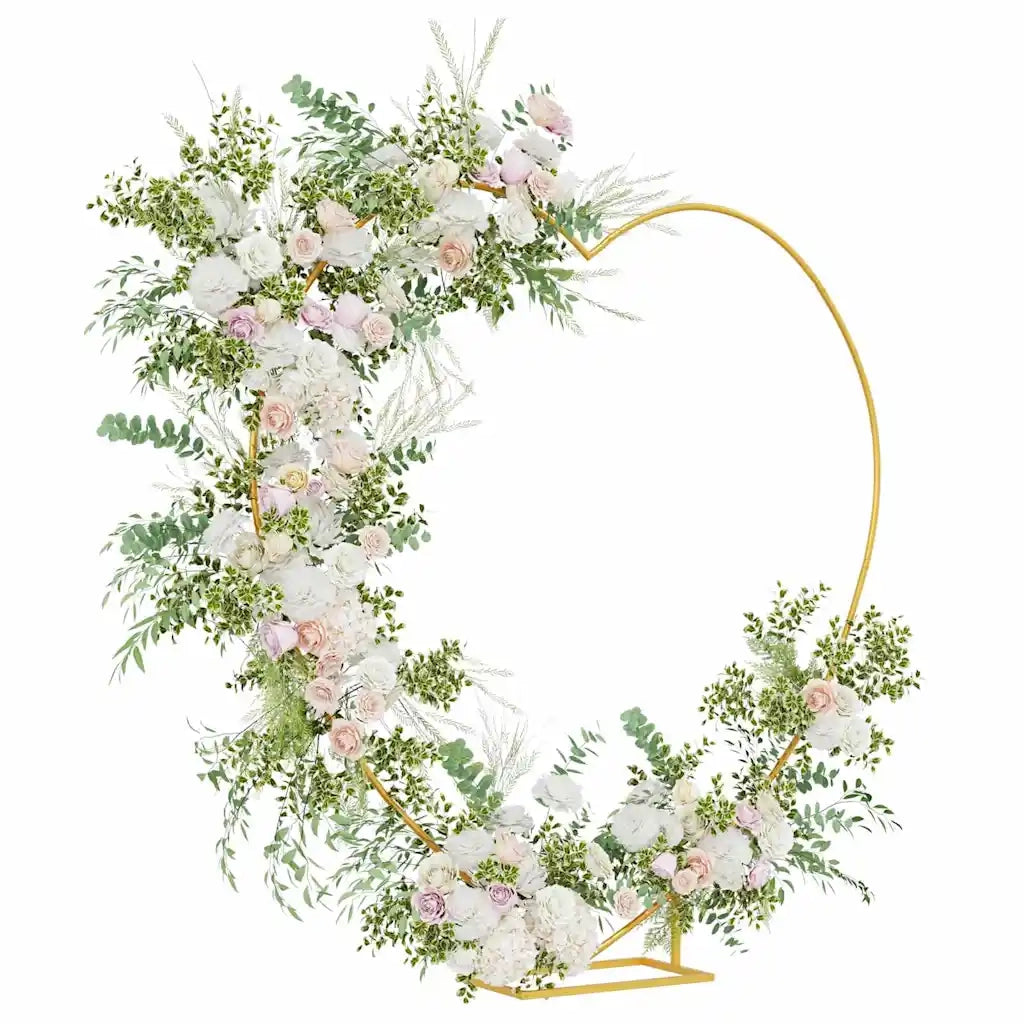 Arco Nuziale Oro 195 x 35 x 211 cm Acciaio CFW4675739