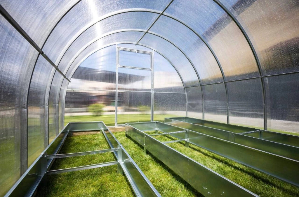 Serra da giardino OPTIMA 2.5 x 4 m (10 m²), 6 mm con rivestimento in policarbonato