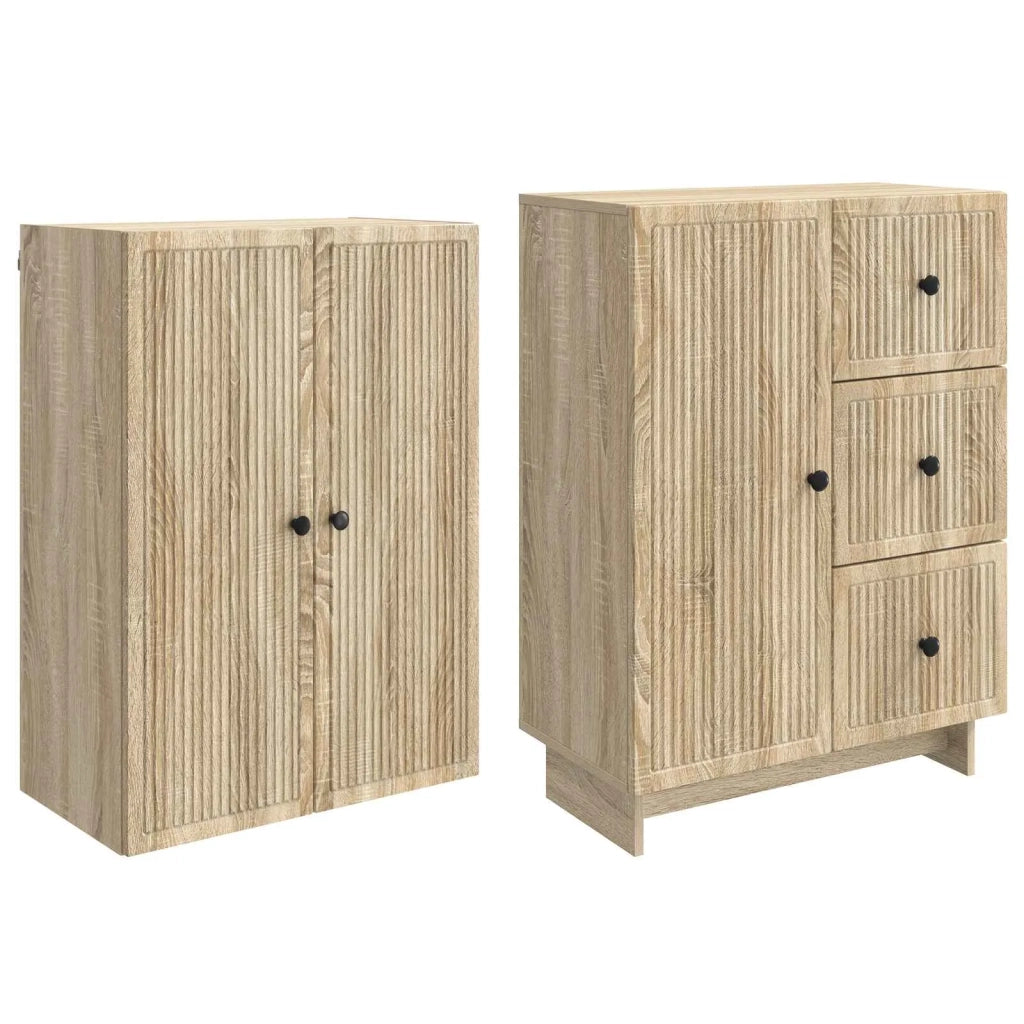 Set di armadi 2 pcs 66 x 34,5 x 90 cm Legno ingegnerizzato 3416396