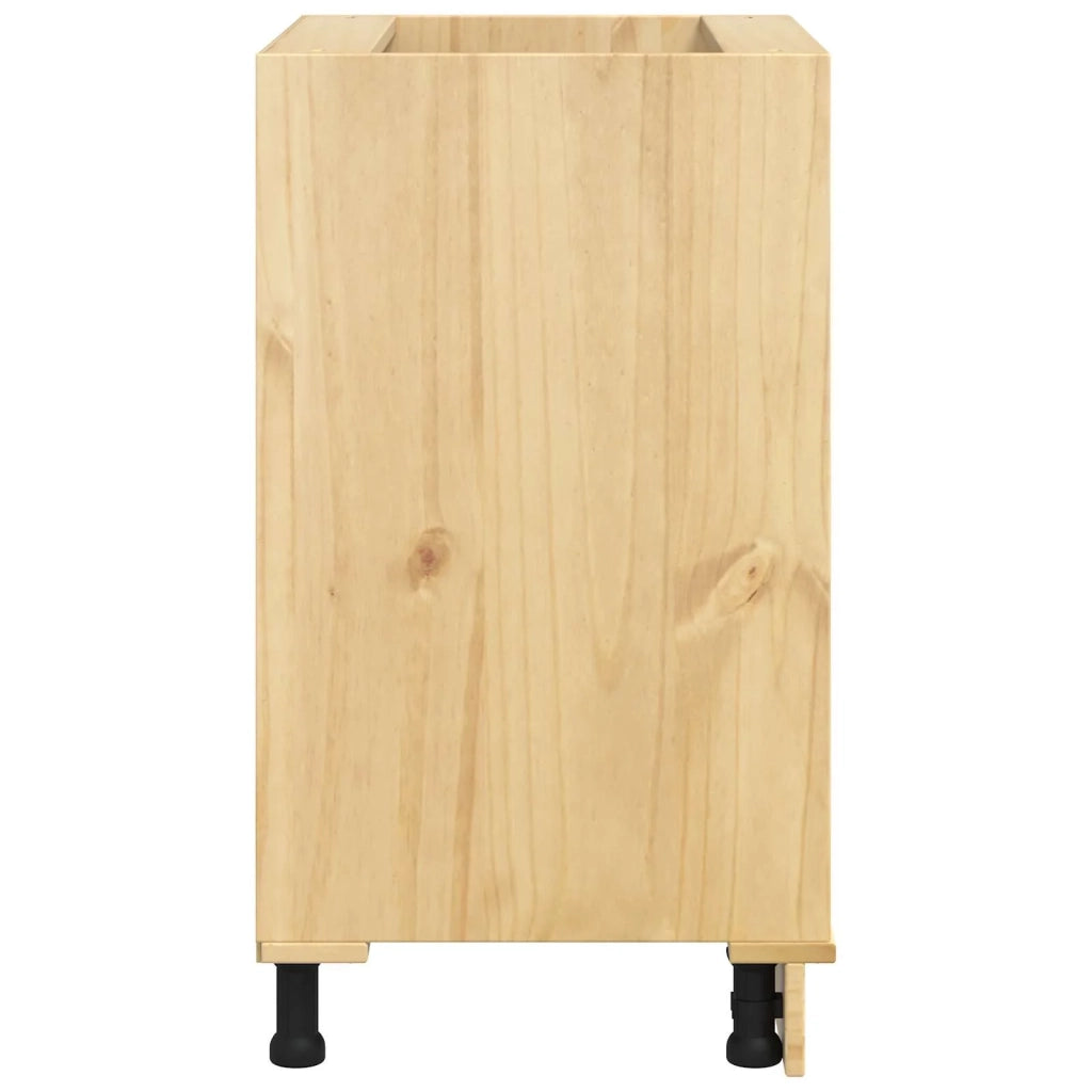 Mobile contenitore rettangolare moderno per soggiorno 60 x 46 x 81 cm in pino massello color miele 02_0058900
