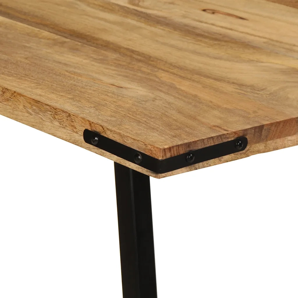 Tavolo da Pranzo 160x80x75 cm in Legno Massello di Mango 373610