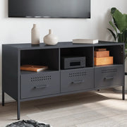 Mobile TV Antracite 100,5x39x50,5 cm in Acciaio 843038