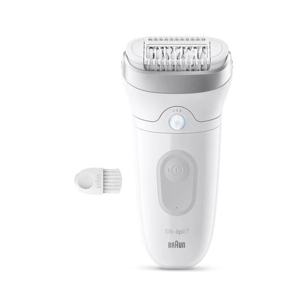 Epilatore braun silk epil 7 7 000 white e silver - 8700216963367