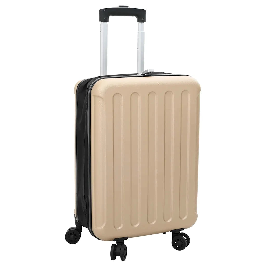Valigia con blocco Champagne 34 x 23 x 55.5 cm Plastica ABS CFW7641862