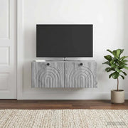Mobile Porta TV da Muro Grigio Sonoma 78,5 x 41 x 30 cm 898181