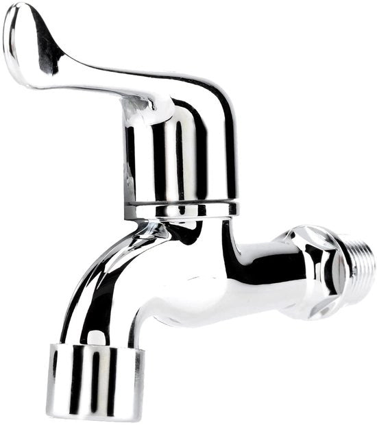 Acquasistema in ABS di alta qualità - Maniglia singola - Tubo di scarico per giardino - Acqua calda per la doccia - Tubo di scarico per acqua - Facile da installare - Valvola di scarico