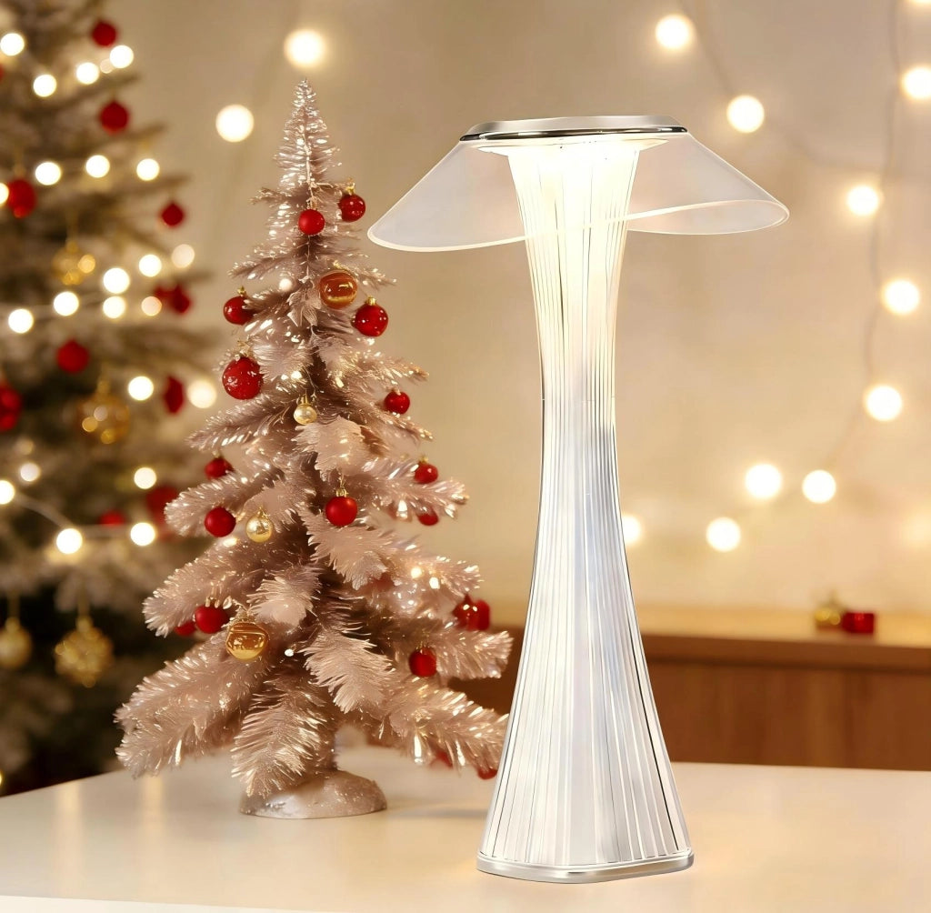 ZMH Lampada da tavolo LED touch dimmerabile 3000-6500K bianca per camera letto soggiorno