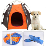 Trade Shop - Cuccia Tenda Portatile Per Animali Impermeabile Da Esterno Ripiegabile Spiaggia -