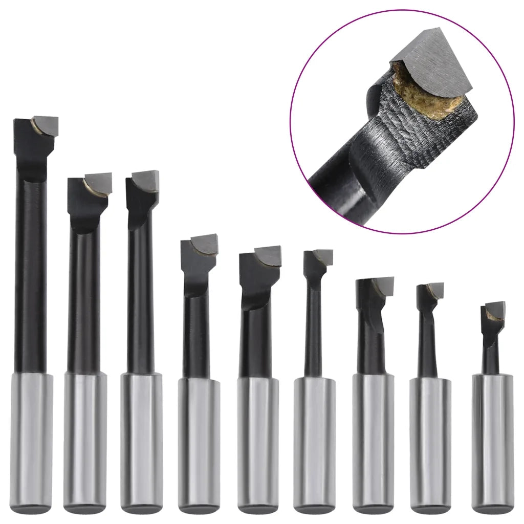 Set Strumenti di Foraggio 15 pz 50 mm con Teste F1-12 MT2-M10 146683