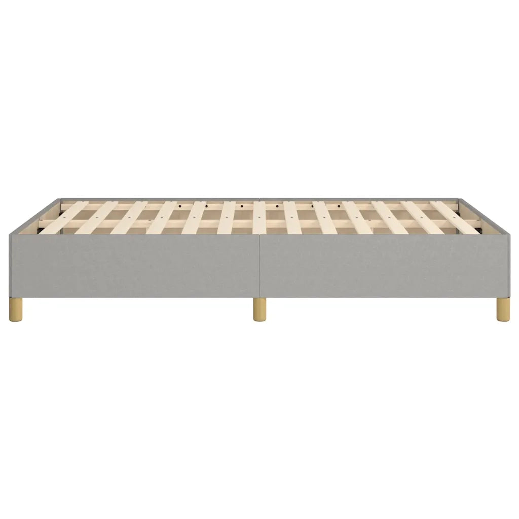 Giroletto senza Materasso Grigio Chiaro 120x190 cm in Tessuto 3269638