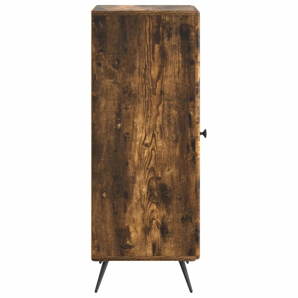 Credenza Rovere Fumo 33 x 34,5 x 90 cm Legno ingegnerizzato