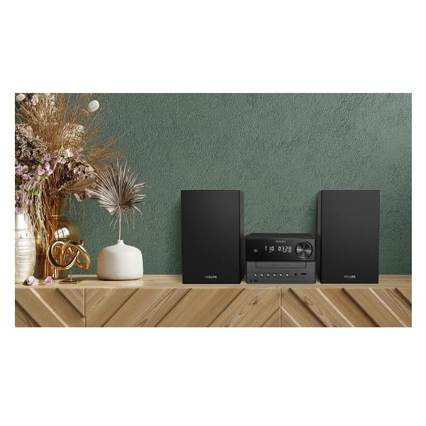 Philips serie 3000 tam3505m2/12 set audio da casa microsistema audio per la casa 20 w nero